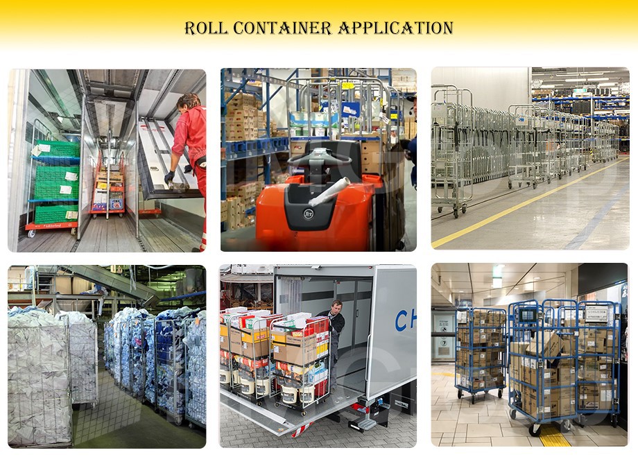 metal roll container metal roll container